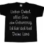 Preview: Kinder T-Shirt zum Geburtstag Onkel