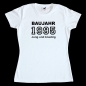Preview: Fun Damen T-Shirt - Baujahr (Jahreszahl)