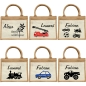 Preview: Kinder Jute Kita Kindergartentasche