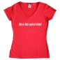 Preview: Damen V T-Shirt - Gibt es Dich auch in schön