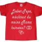 Preview: Childrens T-Shirt Marriage Proposal