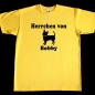 Preview: Fun Herren T-Shirt Herrchen von (Name)