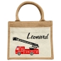 Preview: Kita Kindertasche mit Feuerwehrauto