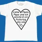 Preview: Kinder T-Shirt mit Aufdruck Vatertag