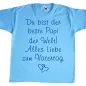 Preview: Kinder T-Shirt mit Druck Vatertag