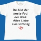 Preview: Kinder TShirt Vatertag