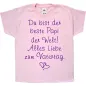 Preview: Kinder T-Shirt mit Vatertag - Muttertag