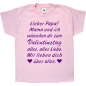 Preview: Kinder T-Shirt Valentinstag