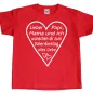 Preview: Kinder T-Shirt zum Valentinstag