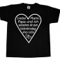 Preview: Kinder T-Shirt mit Aufdruck Valentinstag