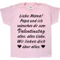 Preview: Kinder T-Shirt zum Valentinstag