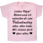 Preview: Kinder T-Shirt zum Valentinstag