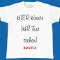 Preview: Kinder T-Shirt komplett personalisierbar