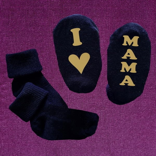 Babysocken I Love Mama