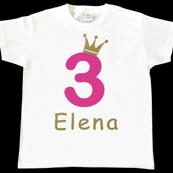 Kinder T-Shirt Geburtstag - Happy Birthday