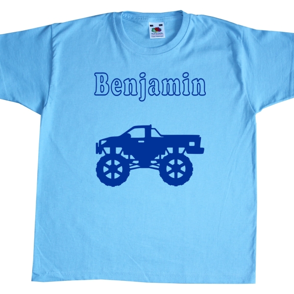 Kinder T-Shirt mit Monstertruck