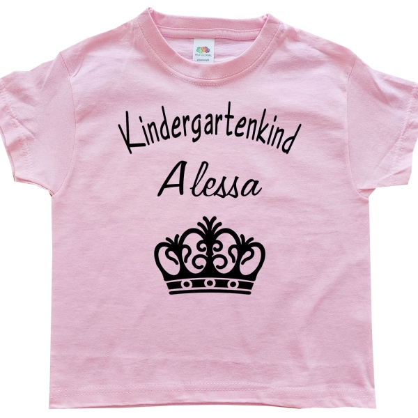 Kindergartenkind T-Shirt mit Krone