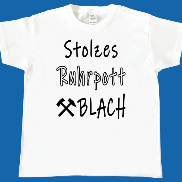 Kinder T-Shirt - Ruhrpott Blach Pottblach Ruhrgebiet