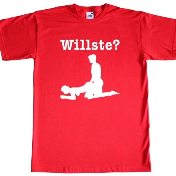 Fun Herren T-Shirt - Willste?