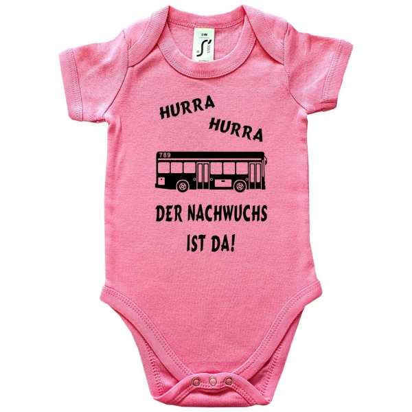 nachwuchs busfahrer baby body