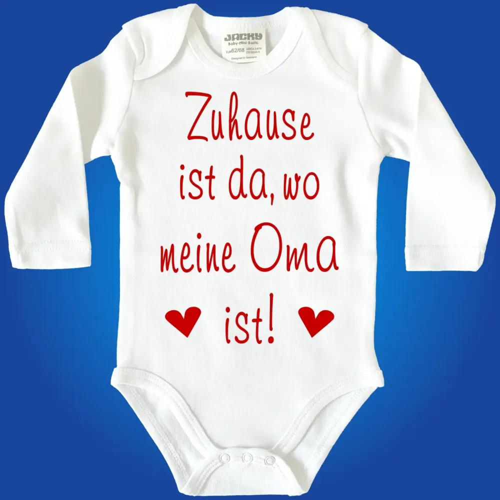 Babybody mit Spruch Familie
