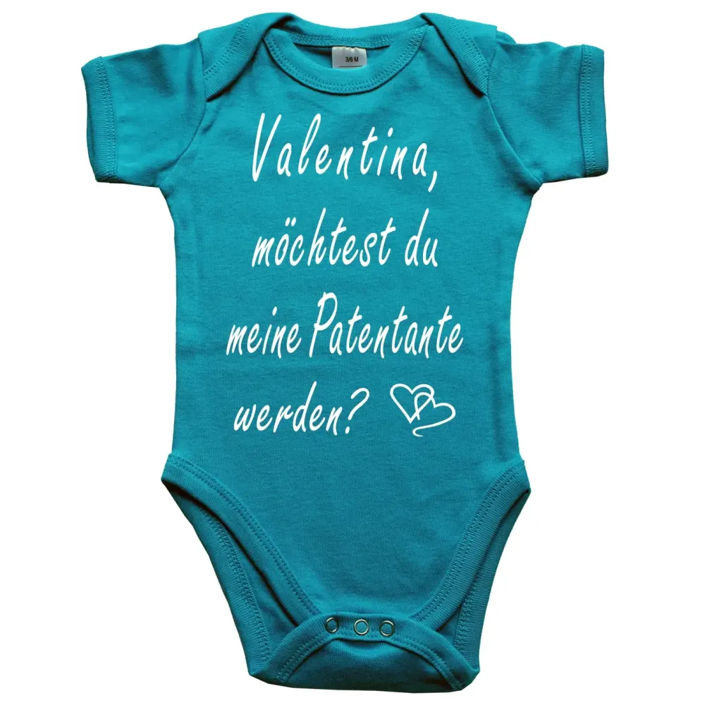 Preview: Baby-Body mit Aufdruck Patenonkel