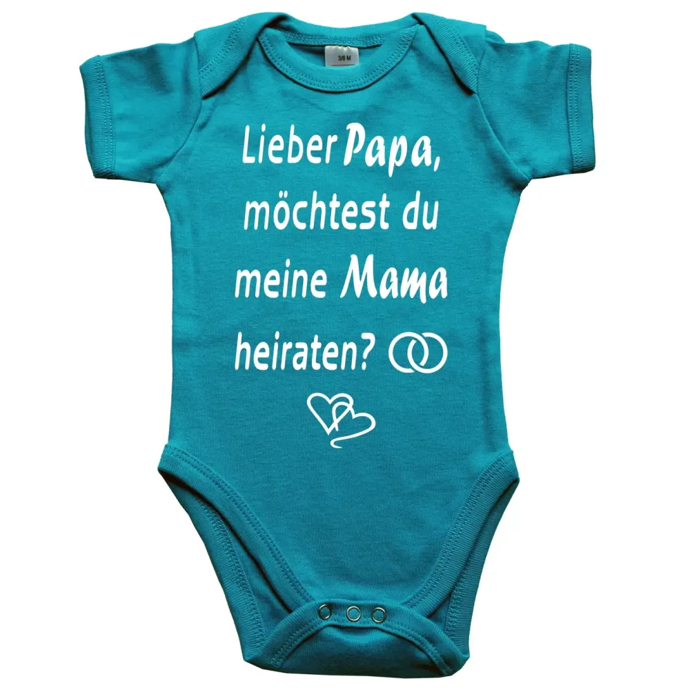 Baby-Body Hochzeitsantrag
