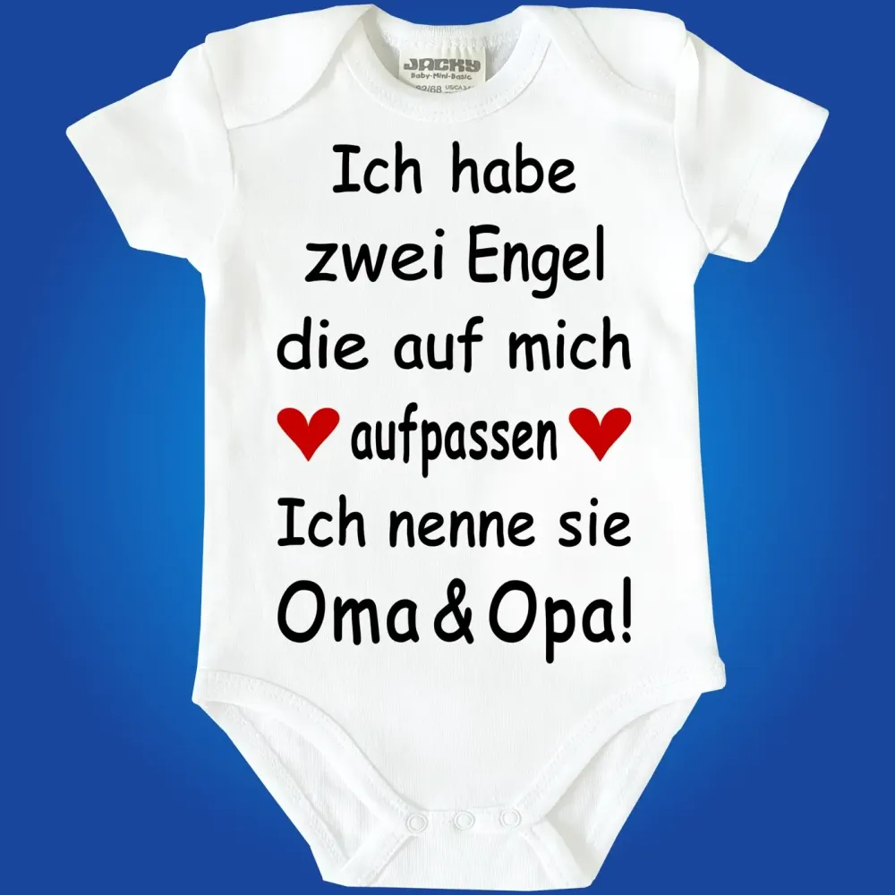 Baby-Body mit Spruch Engel Oma
