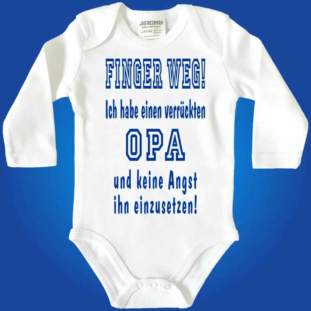 Baby Body mit coolem Spruch