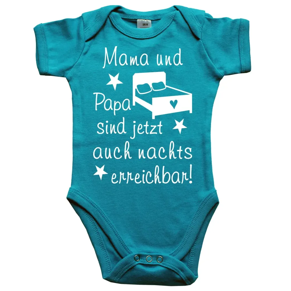 Preview: Baby Bodysuit with funny saying for a birth