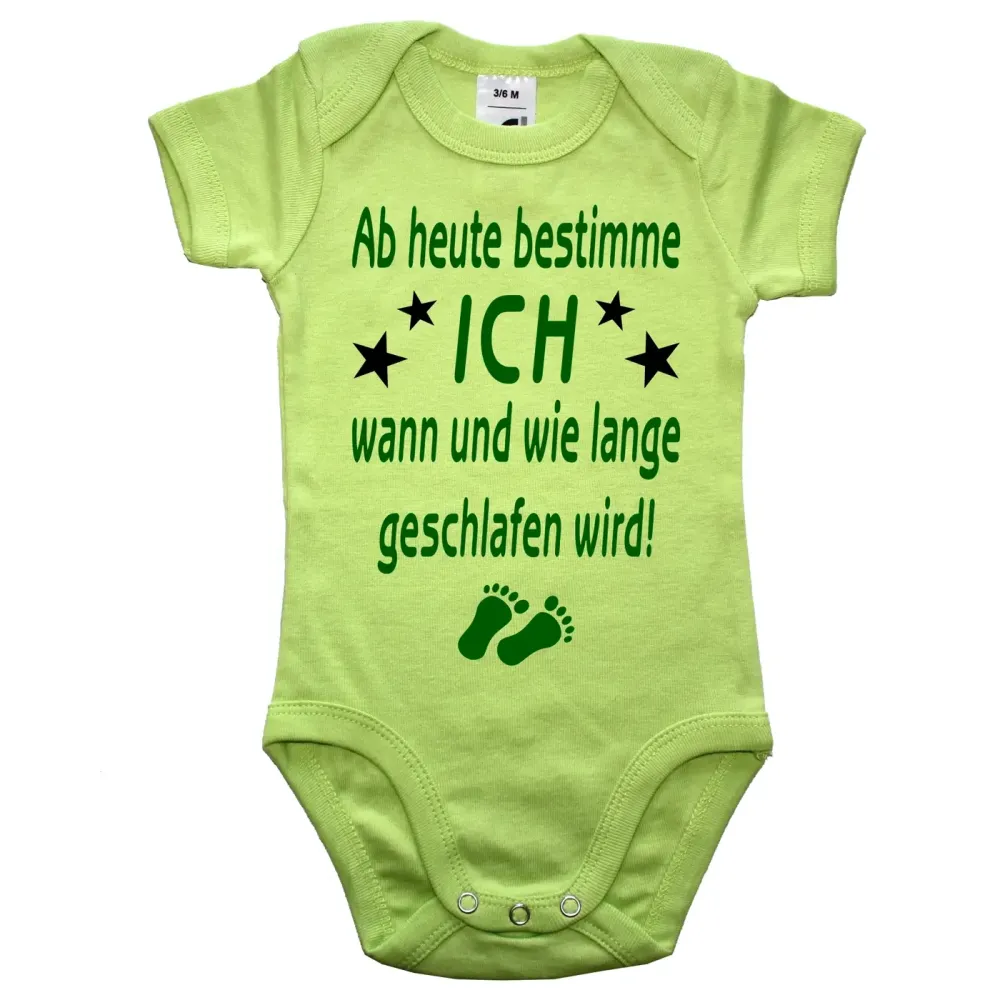 Baby Bodysuit Wie lange geschlafen wird
