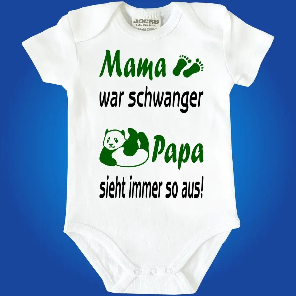 Preview: Lustiger Baby-Body zur Geburt