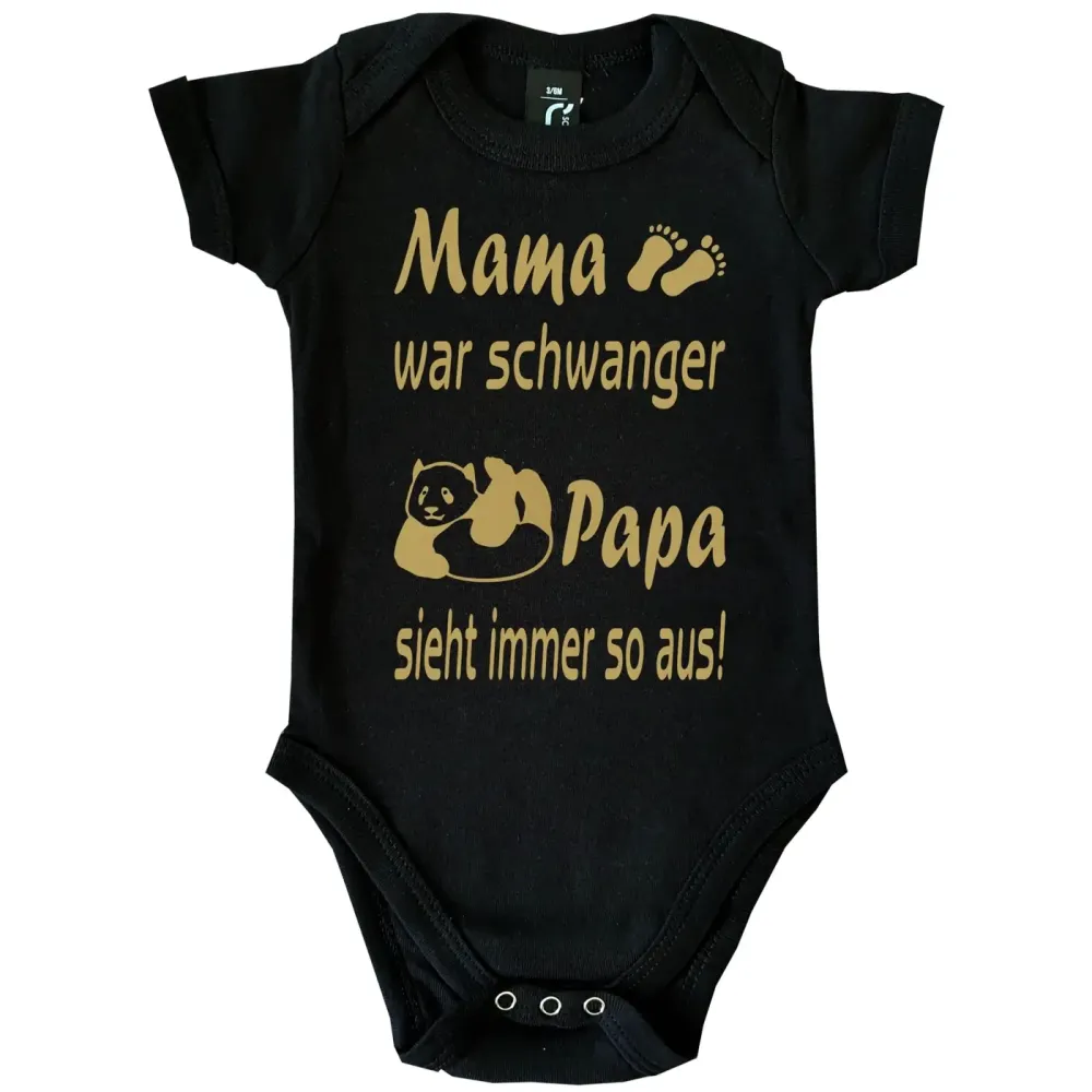 Lustiger Baby-Body mit Spruch