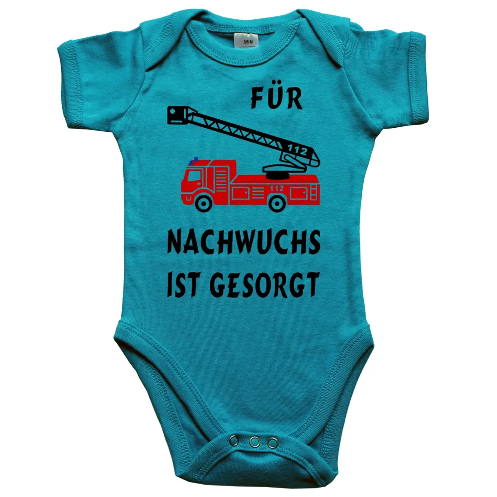 Babybody als Geschenk für Feuerwehr‑Kollegen zur Geburt