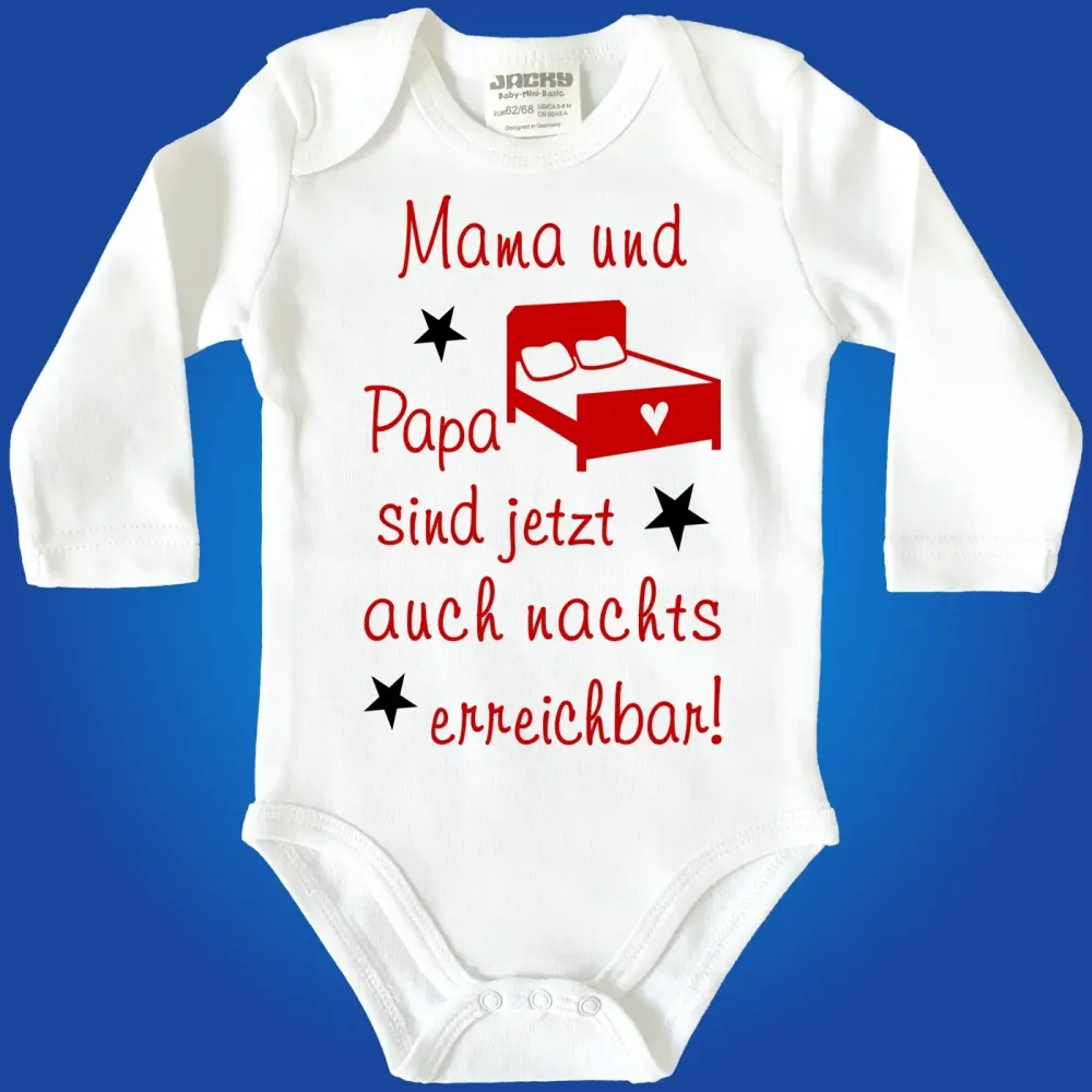Baby Bodysuit mit lustigem Spruch