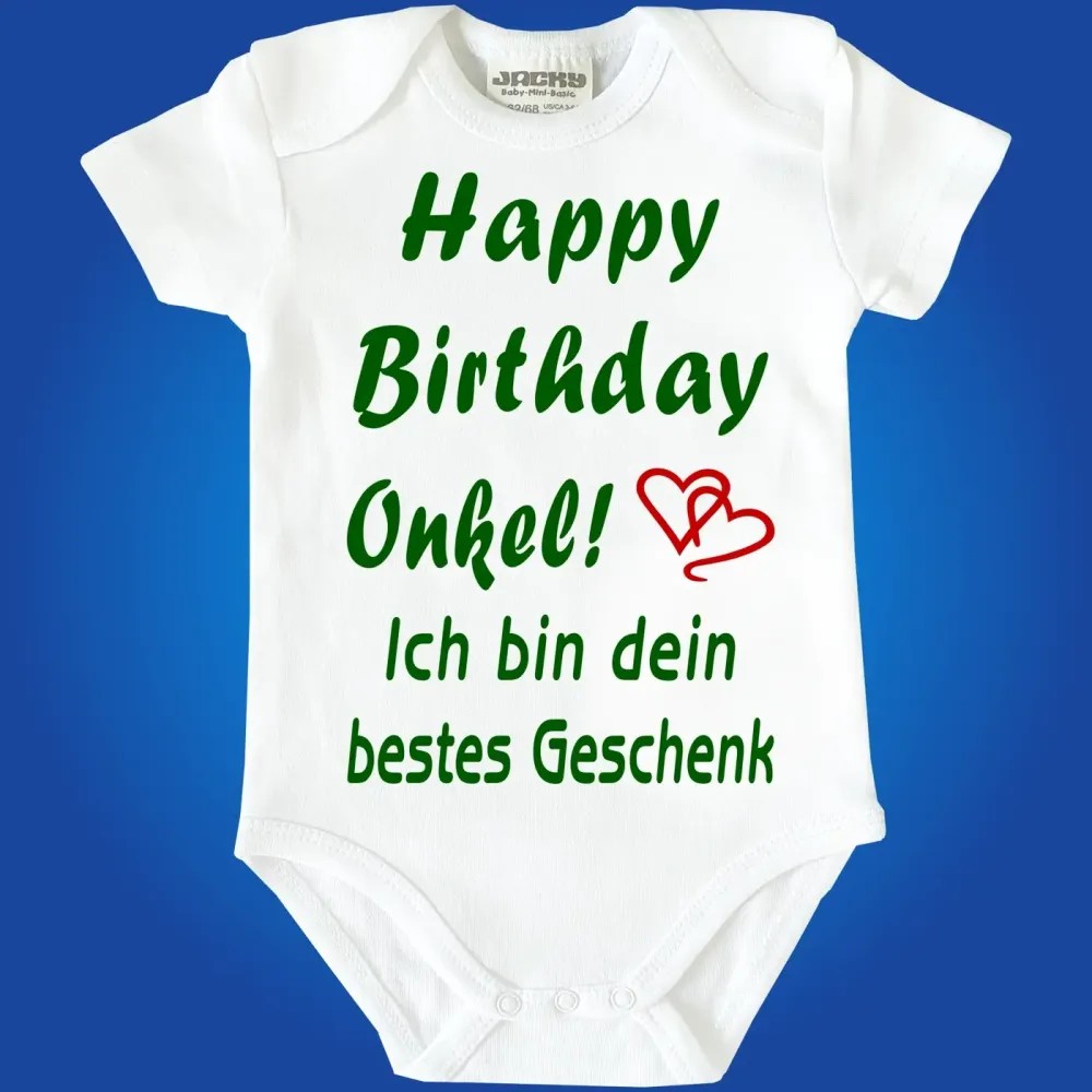 Einteiler Happy Birthday