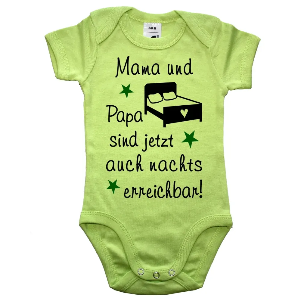 Baby-Body mit Spruch