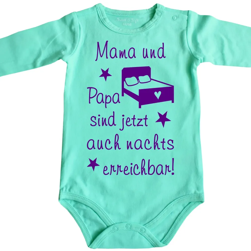 Einteiler mit lustigem Spruch