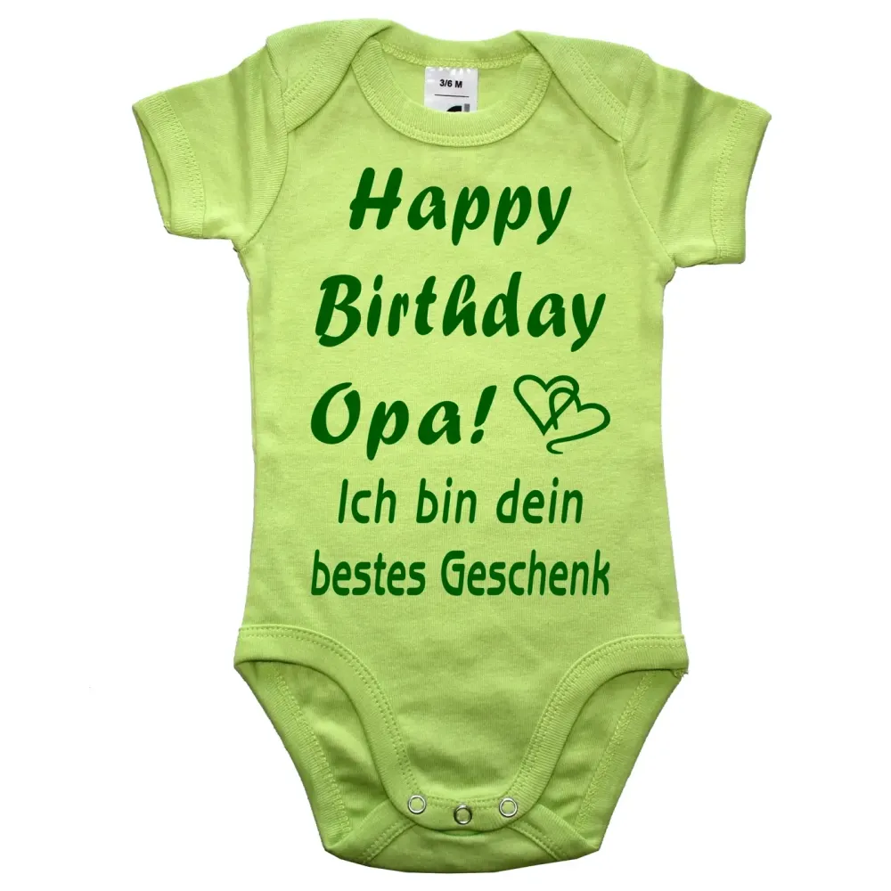 Baby-Body zum Geburtstag