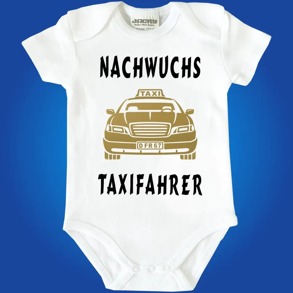 Preview: Baby‑Body für Nachwuchs‑Taxifahrer