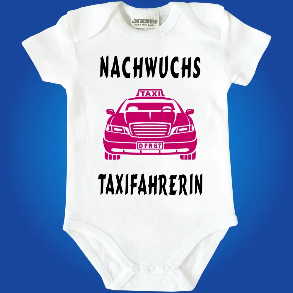 Baby‑Body für zukünftige Taxifahrer