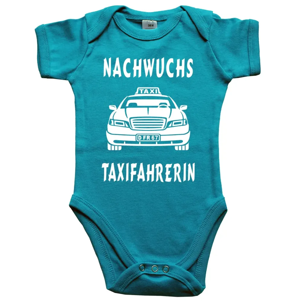Babybody mit Taxi-Motiv für Jungen und Mädchen