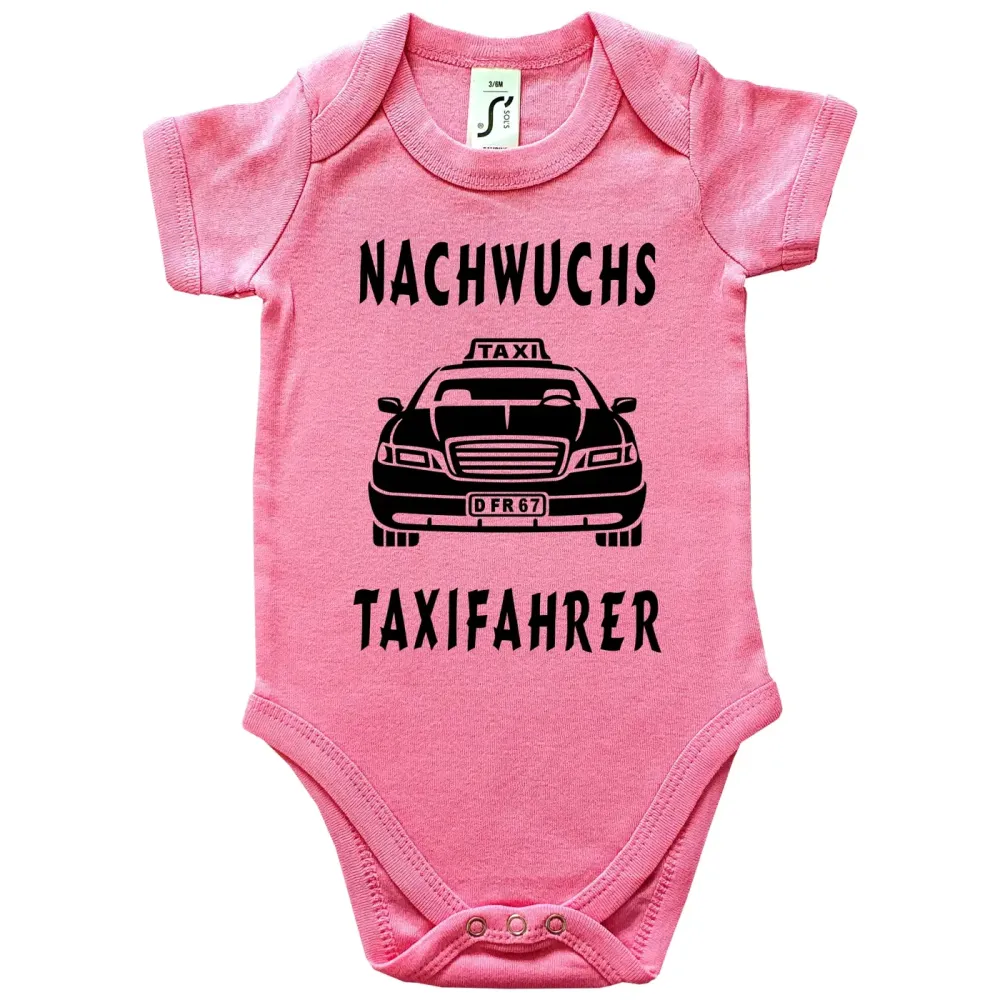 Babybody mit witzigem Taxi‑Thema