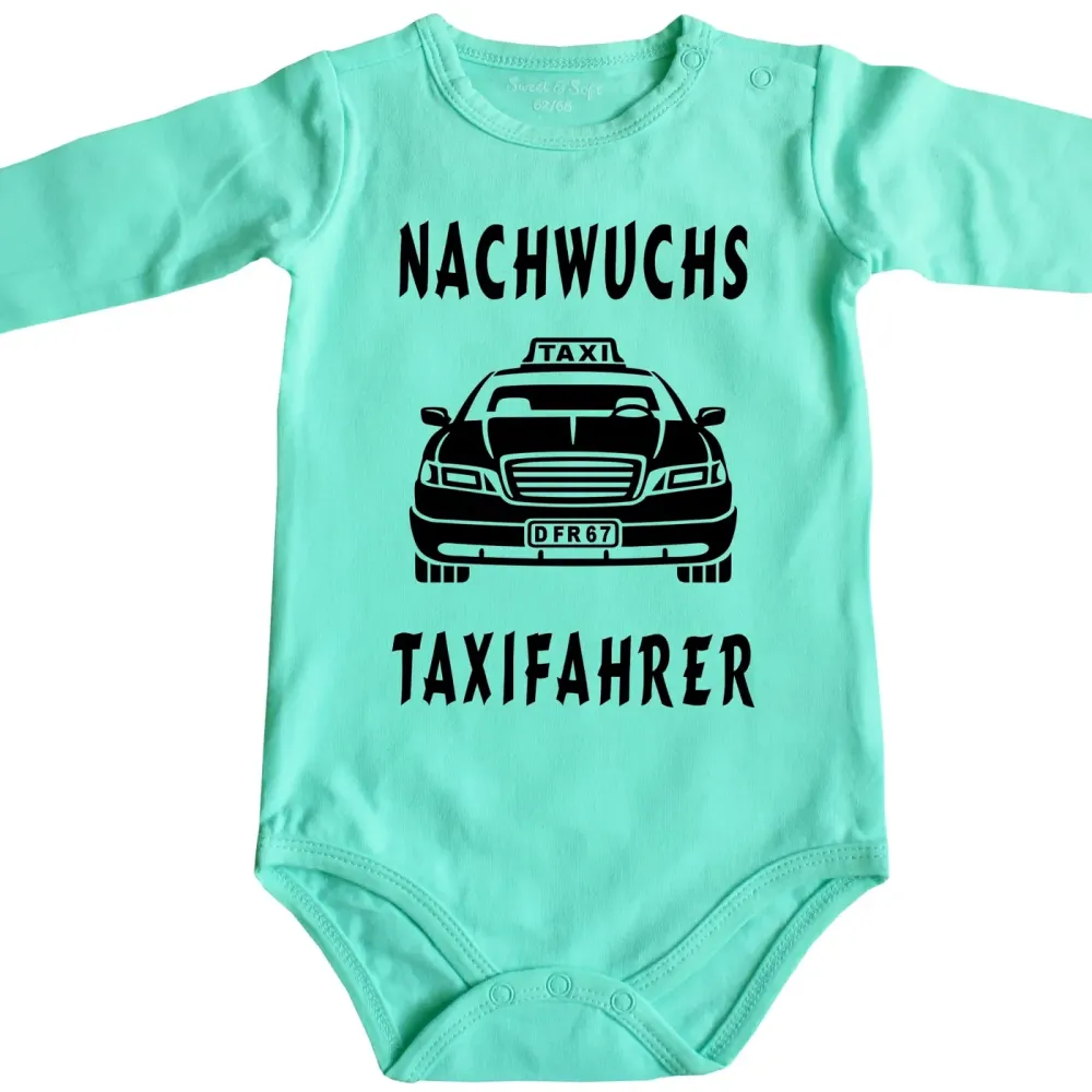 Preview: Baby‑Body für Nachwuchs‑Taxifahrer