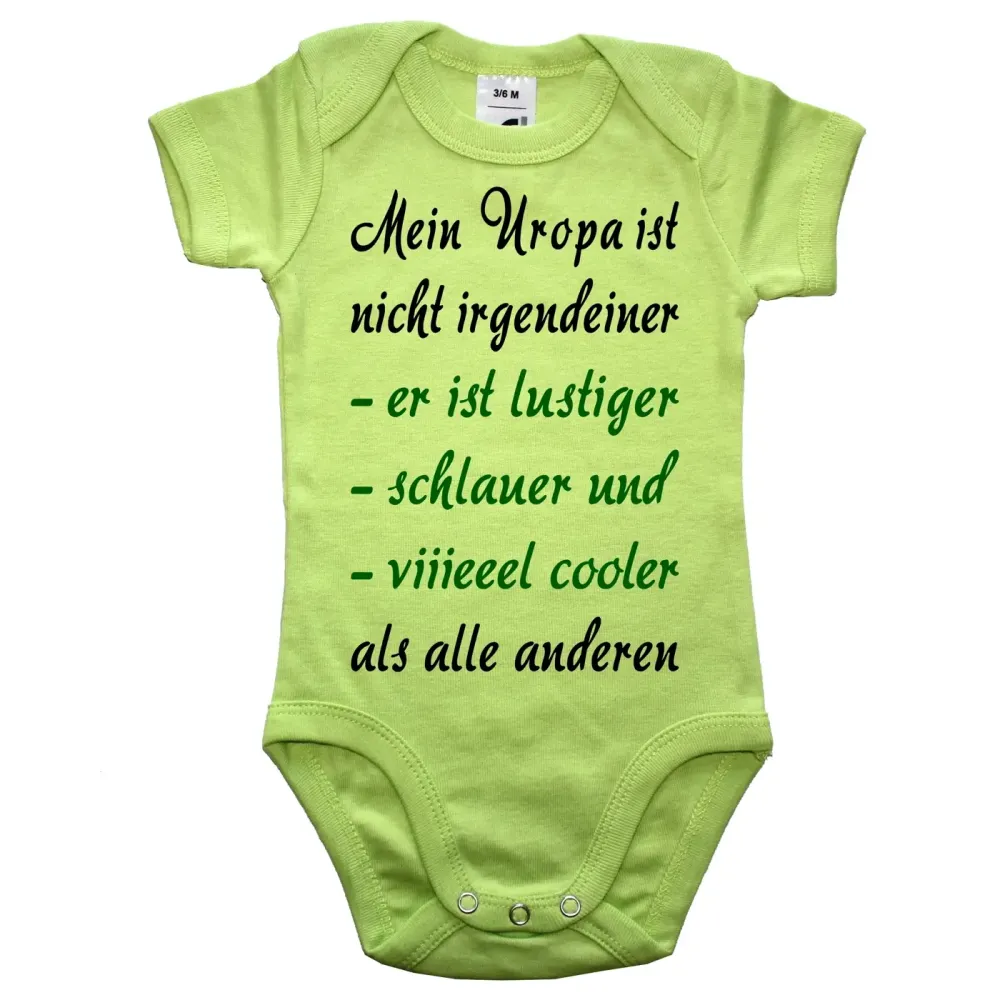 Lustiger Baby-Body mit Oma