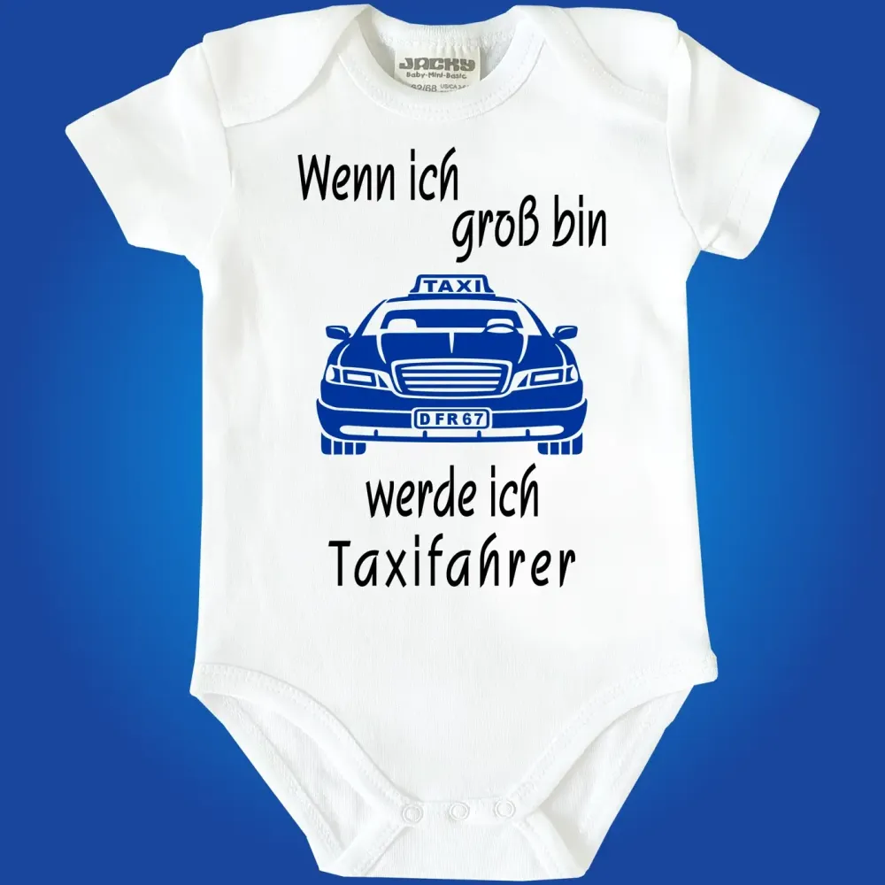 Babybody mit Berufswunsch Pilotin