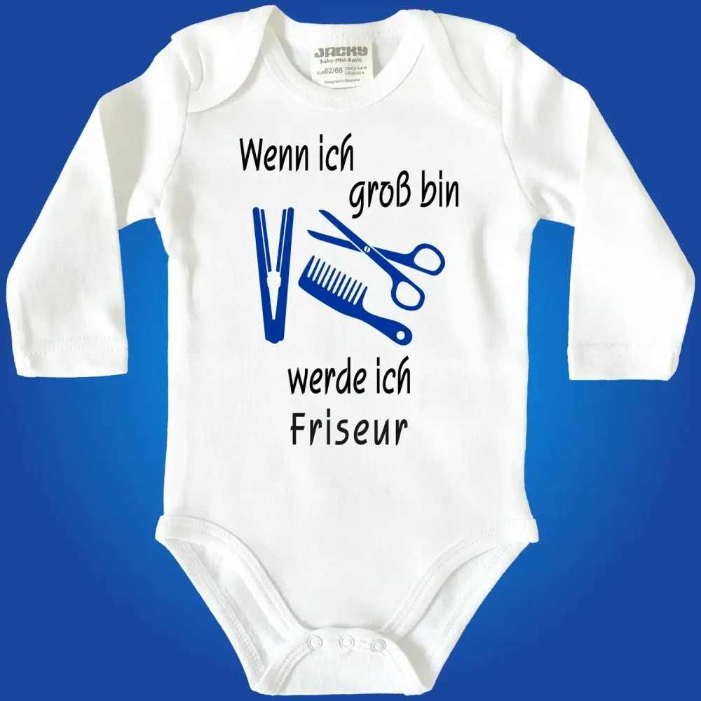 Baby‑Body mit Berufswunsch Taxifahrer