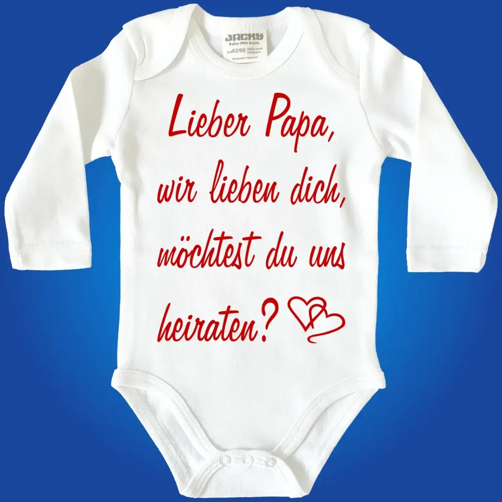 Baby Bodysuit Marriage Wedding