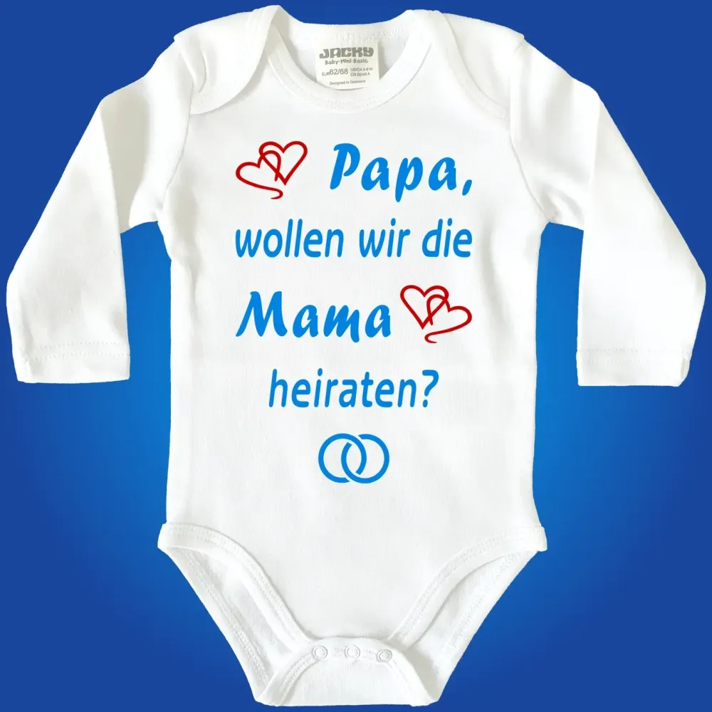 Baby-Body mit Druck Antrag stellen