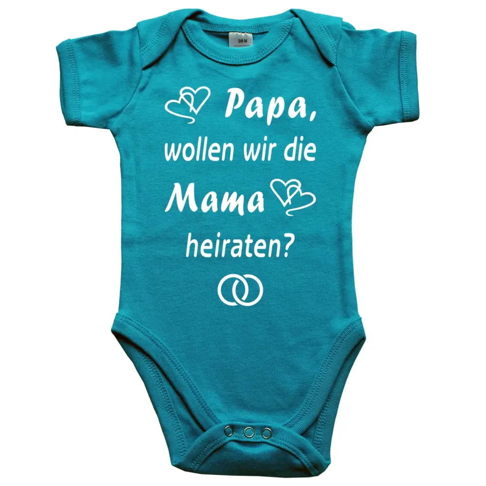 Baby-Body Hochzeitsantrag